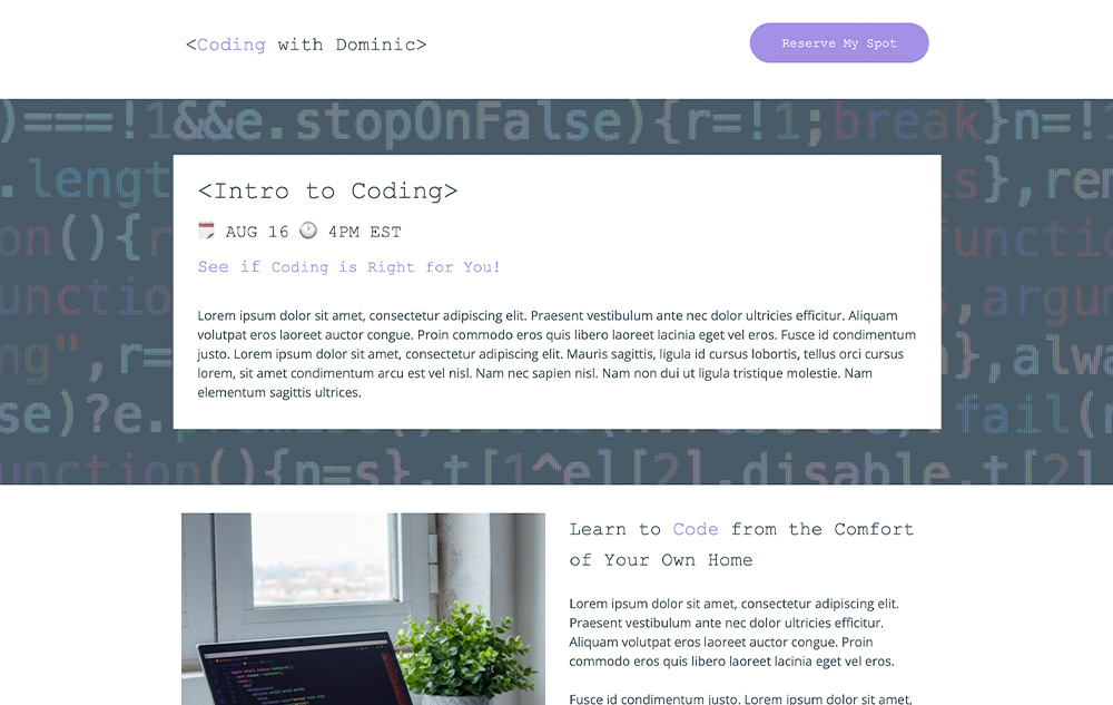 Webinar for Coders preview