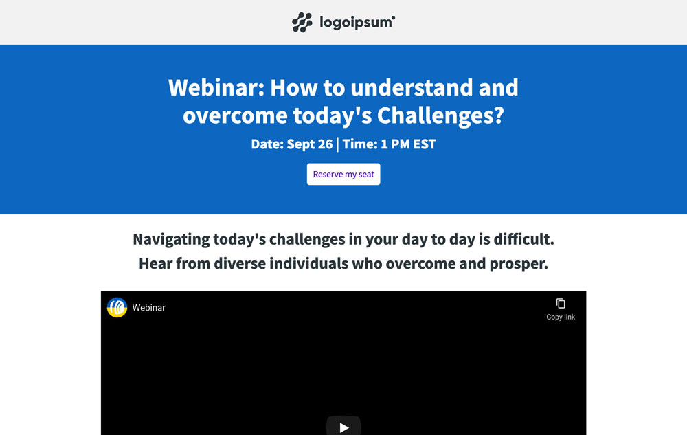 Webinar preview