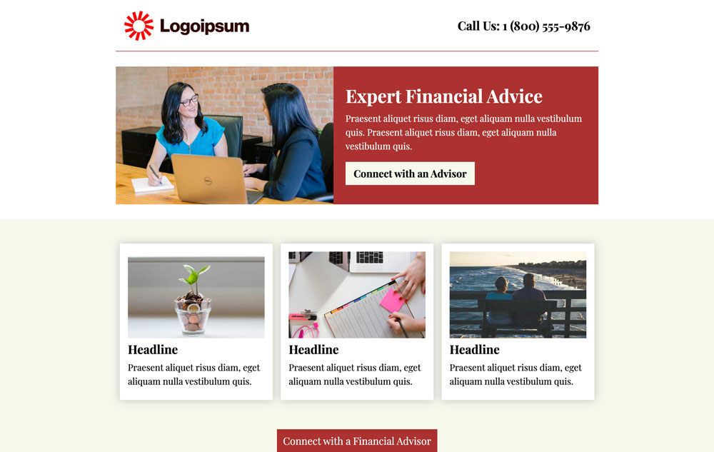 Financial Advisor preview