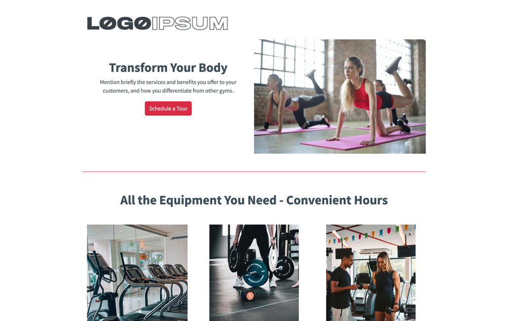 Fitness Club / Gym preview