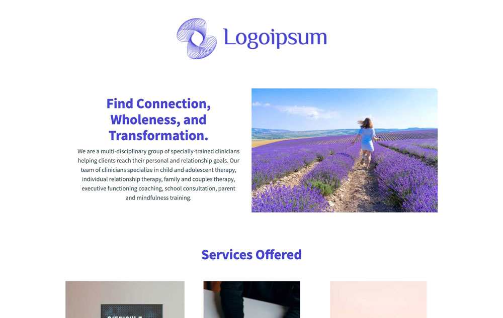 Therapy / Counseling preview