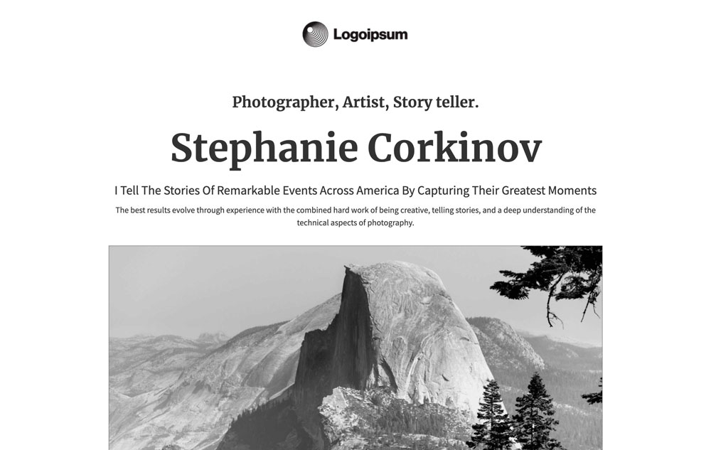 Photographer preview