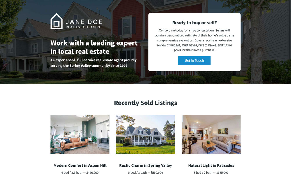 Real Estate Agent preview