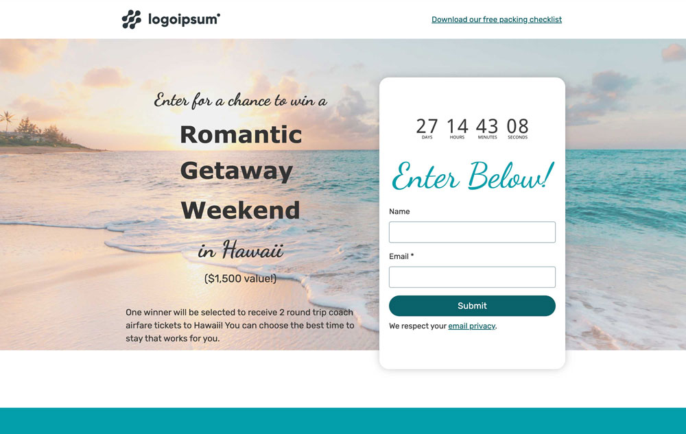 Contest Countdown preview