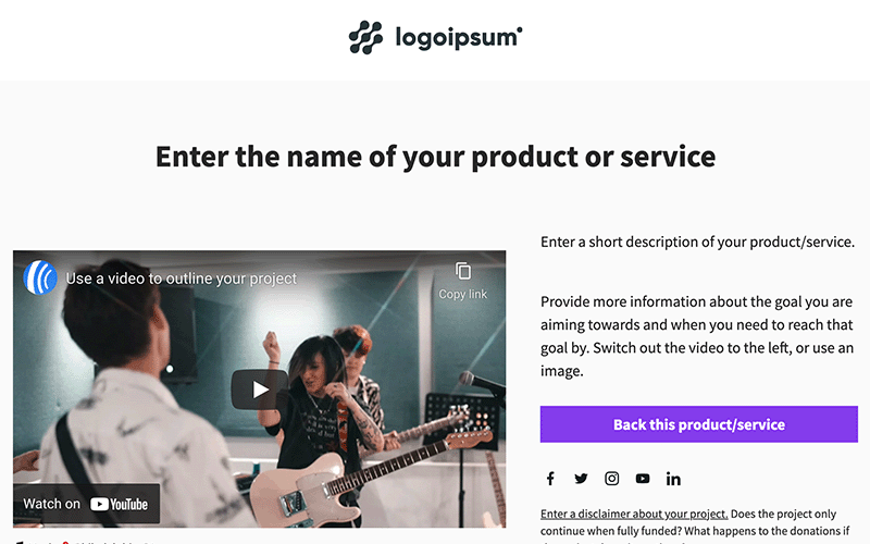 Crowdfunding preview